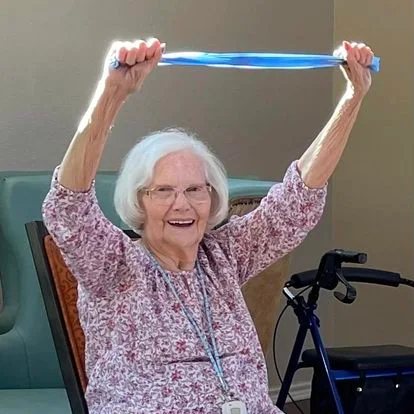 Activities at assisted living facility in Weatherford TX